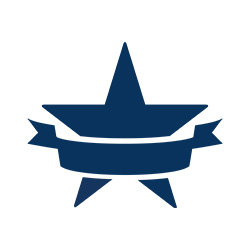 Star Ribbon Icon
